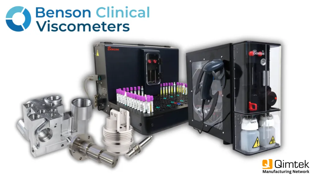 How Benson Clinical Viscometers Uses Qimtek to Fast Track the Procurement of Bespoke Medical Components