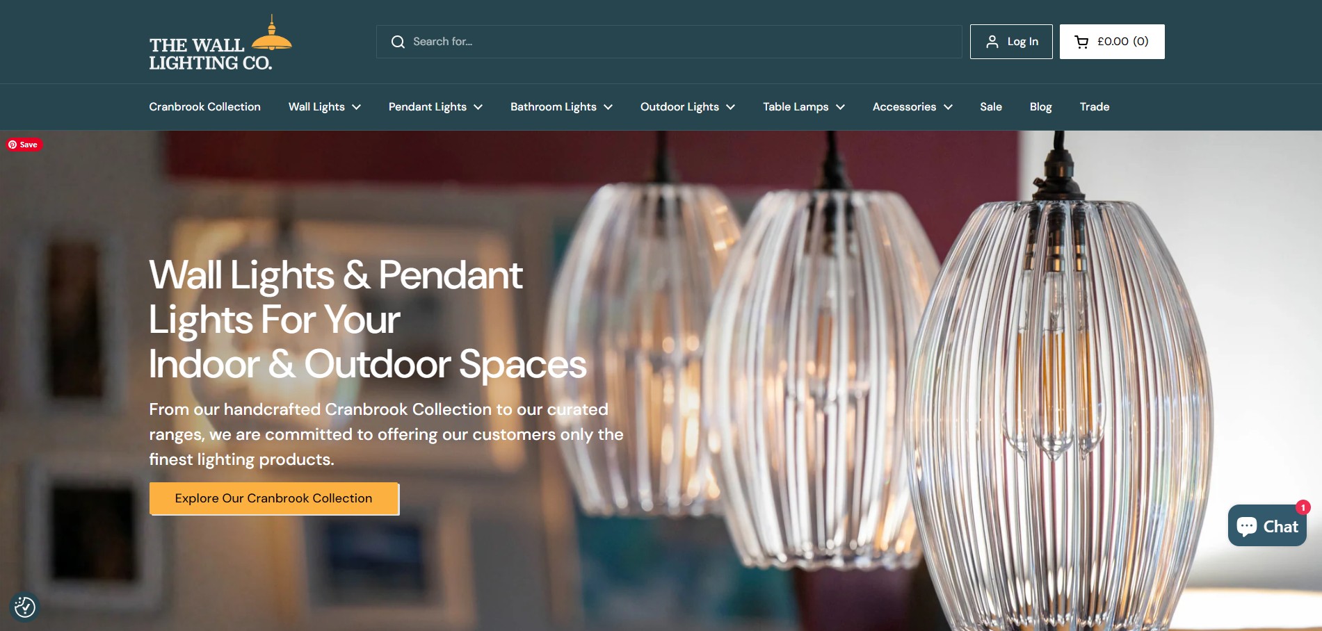 The Wall Lighting Company Ltd Website