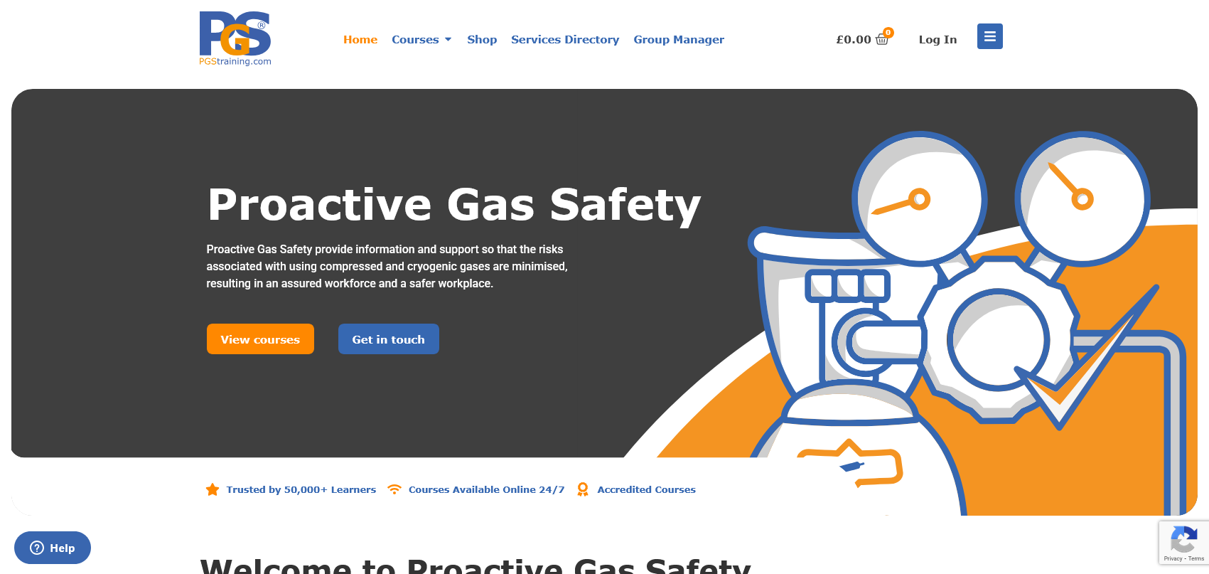 Proactive Gas Safety Ltd Website Screenshot 001