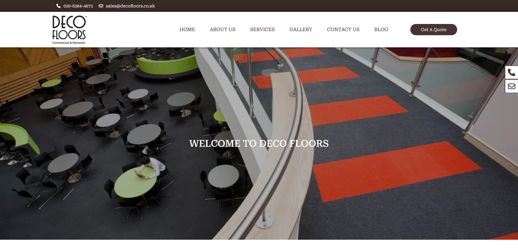 Deco Floors Ltd Website Screenshot 001