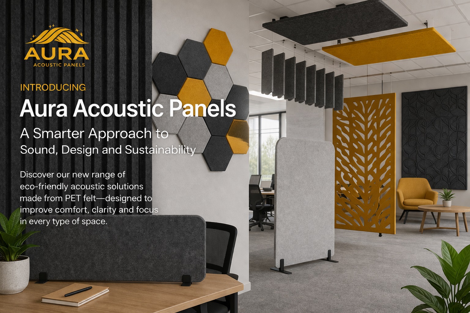 Introducing Aura Acoustic Panels