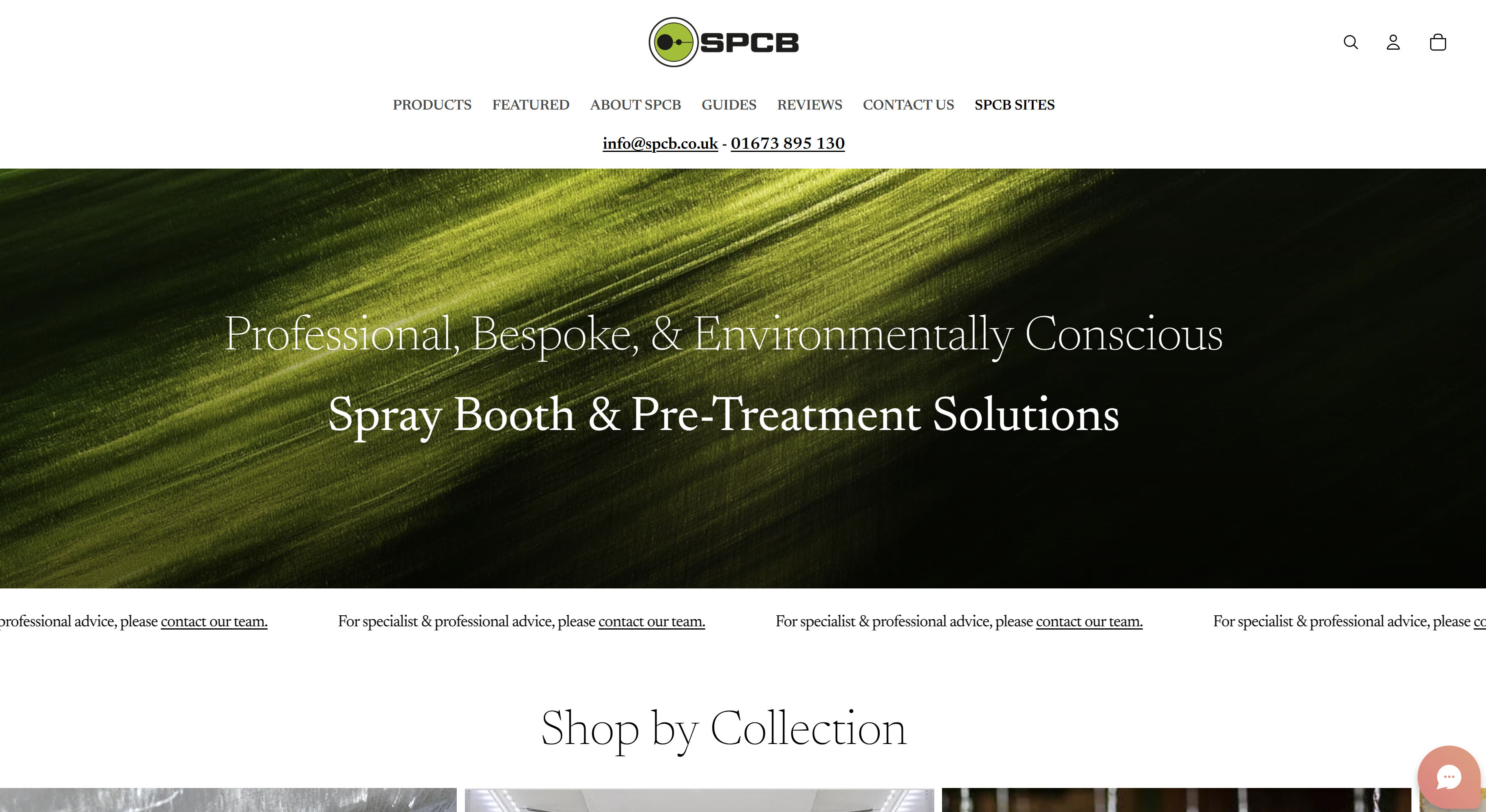 spray booth filters and water treatments website