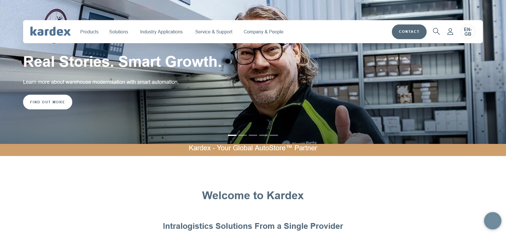 Kardex Systems UK Ltd Website Screenshot 001