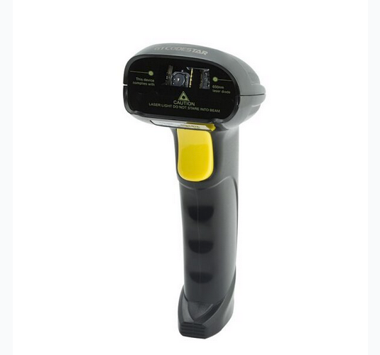 Handheld 1D Laser Barcode Scanner USB | Fast Retail POS Scanner for Shops & Supermarkets