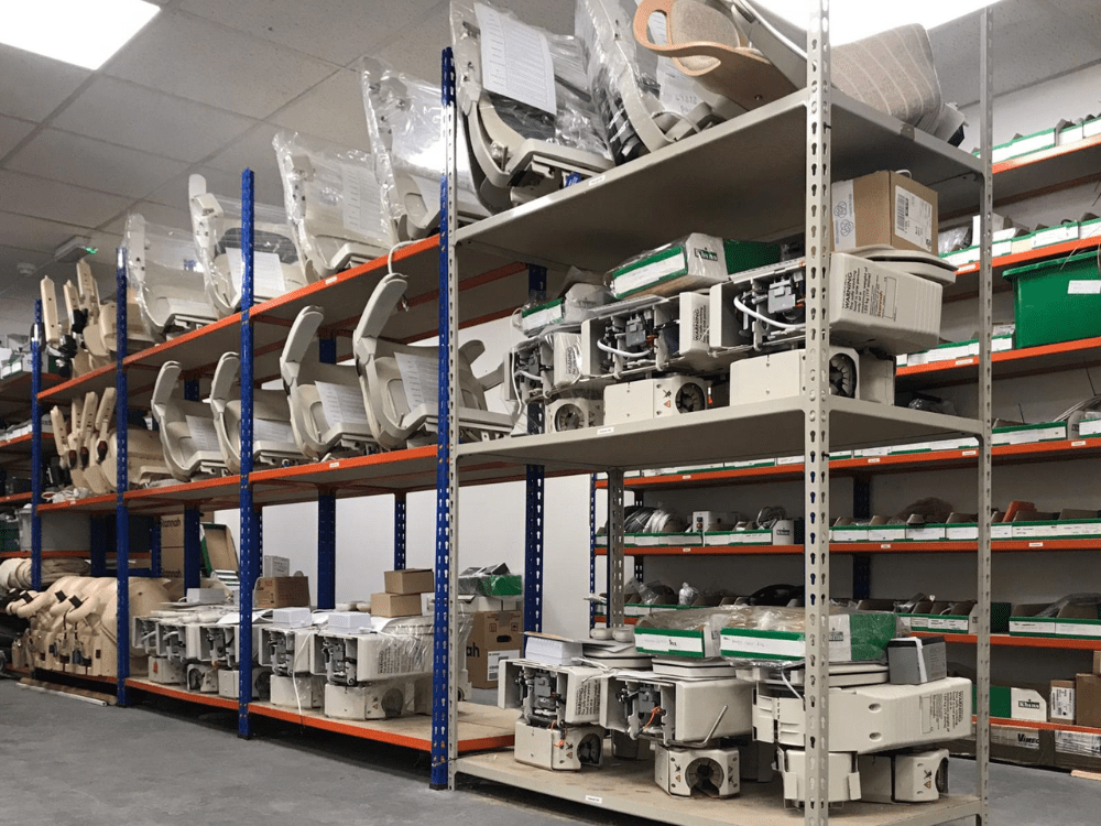 A Warehouse of Stairlifts