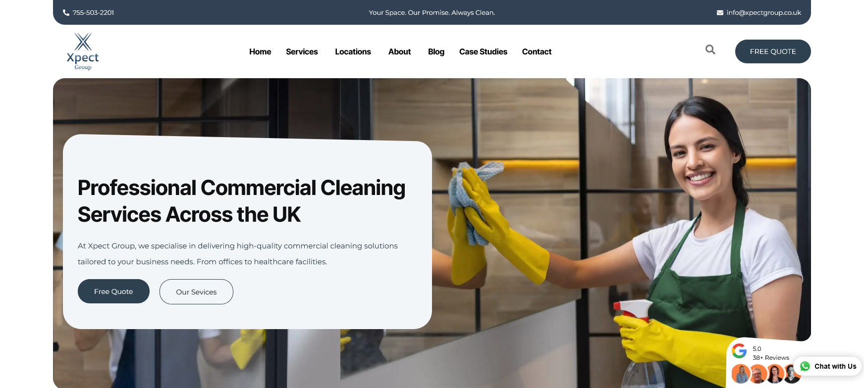 Xpect Group Website Screenshot 001
