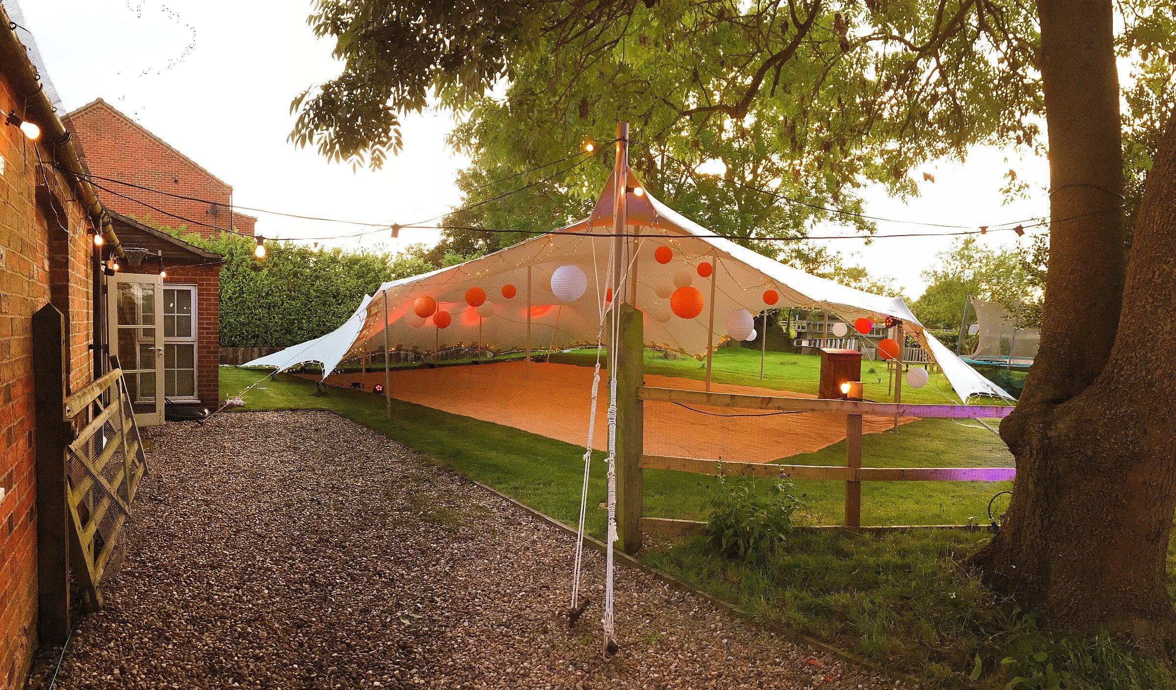 Stretch Wedding Tent Hire