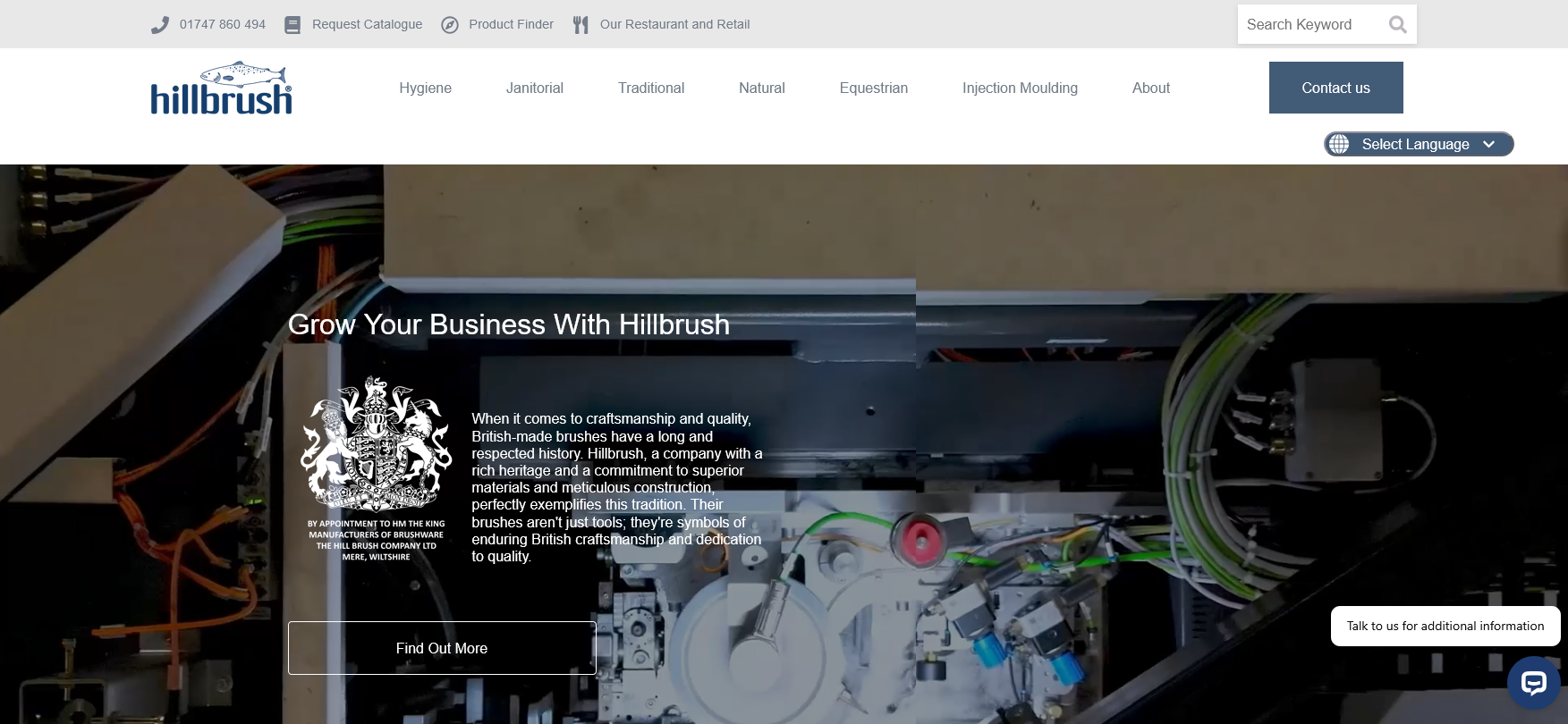 Hillbrush British Brushmakers Since 1922