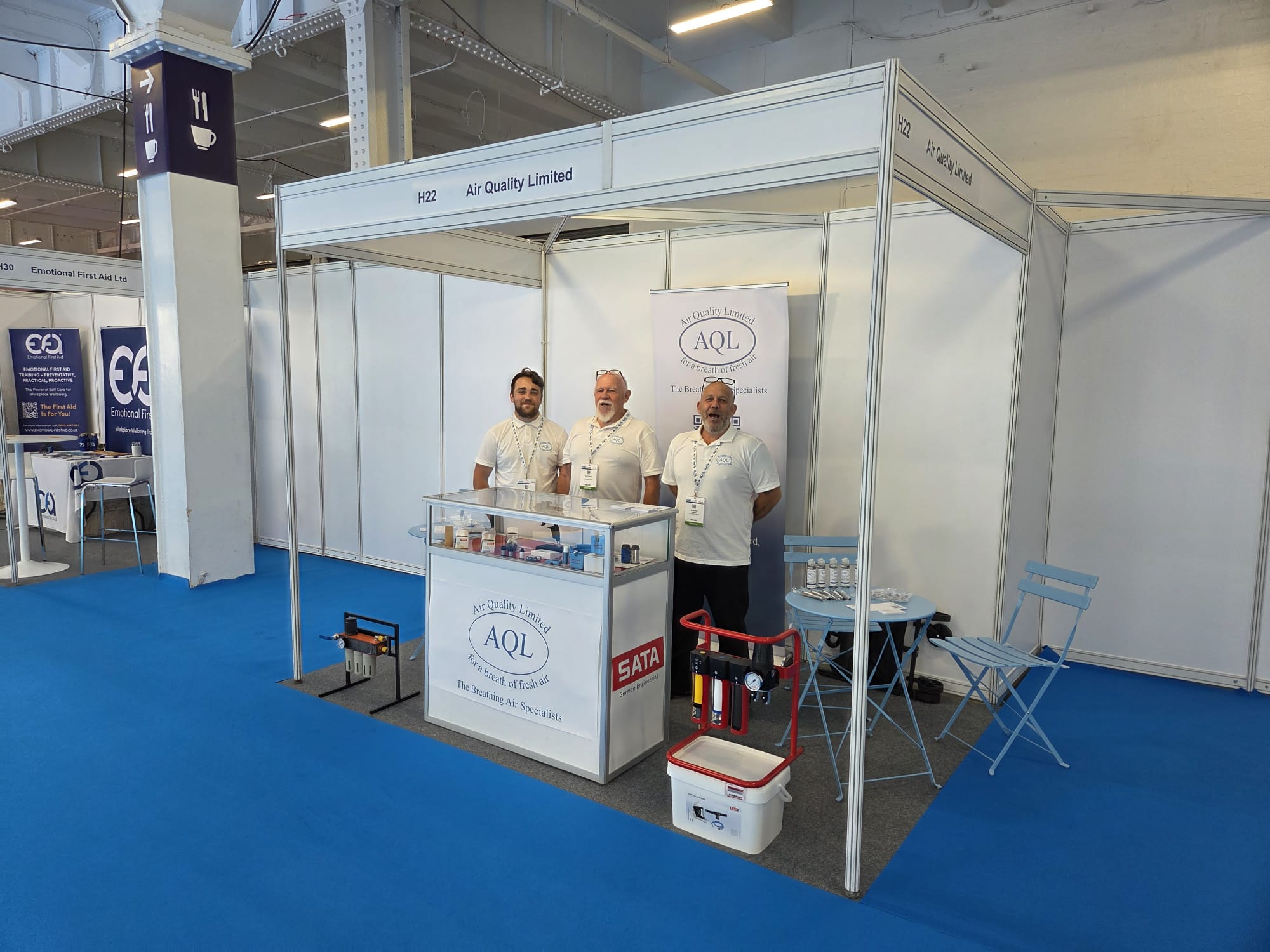 Safety Health and Wellbeing Show at Olympia