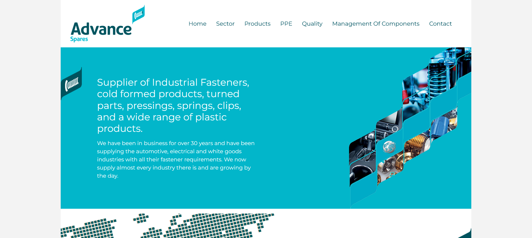 Advance Spares Ltd Website Screenshot 001