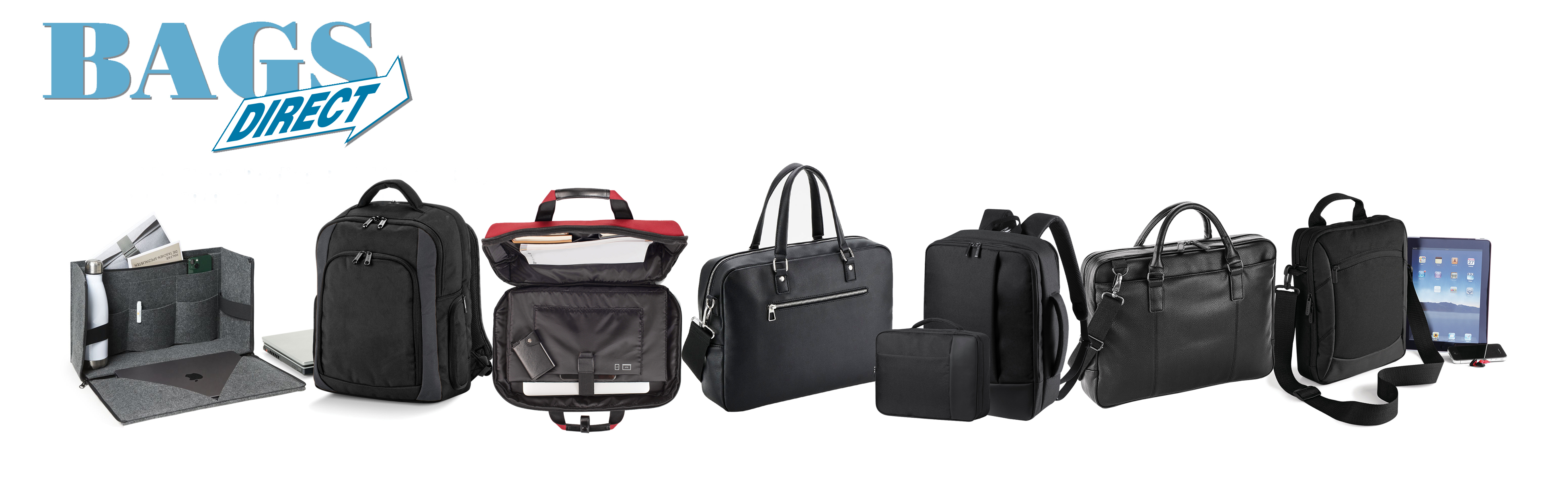 Laptop and business bags for in the office or on the go.