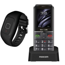 MM735BB Maxcom Senior Mobile with SOS Bracelet 2g