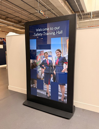 UNICOL delivers bespoke mounting solutions for British Airways Global Learning Academy