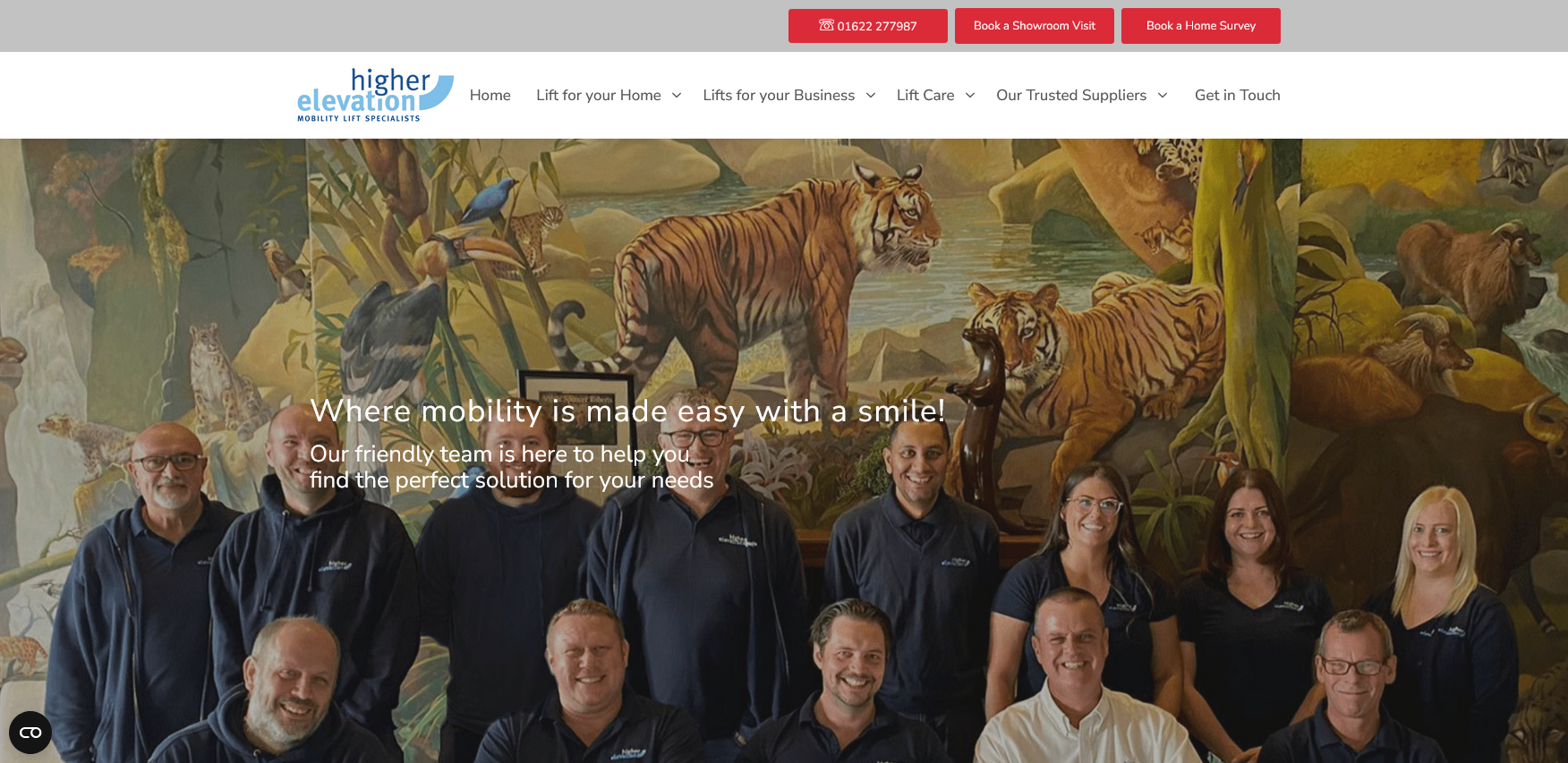 Higher Elevation Website Screenshot 001