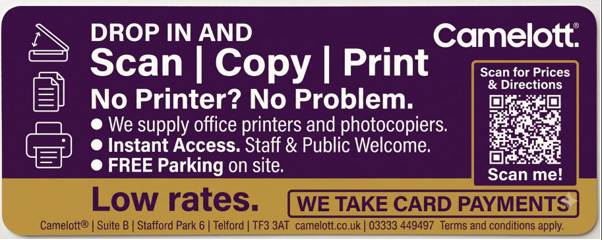 Forgot to print your documents? Don't panic! 🖨️