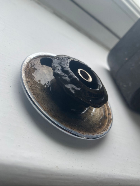 Professional Oven Cleaning (Before)