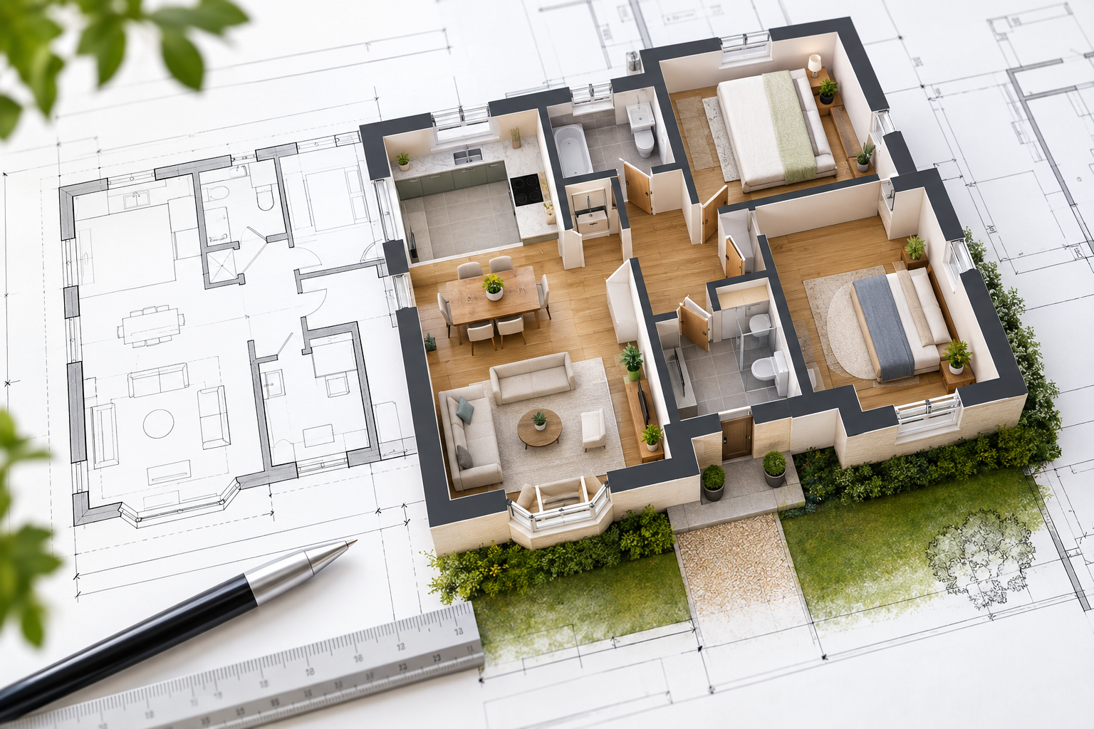Floor Plans - Professional Property Drawings in Shewsbury