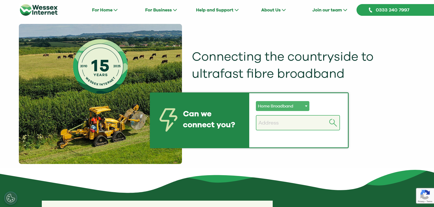 Wessex Internet Website Screenshot 001