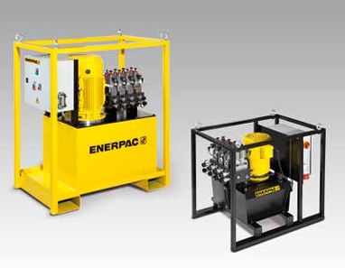 split flow pumps, enerpac, shaw hydraulics