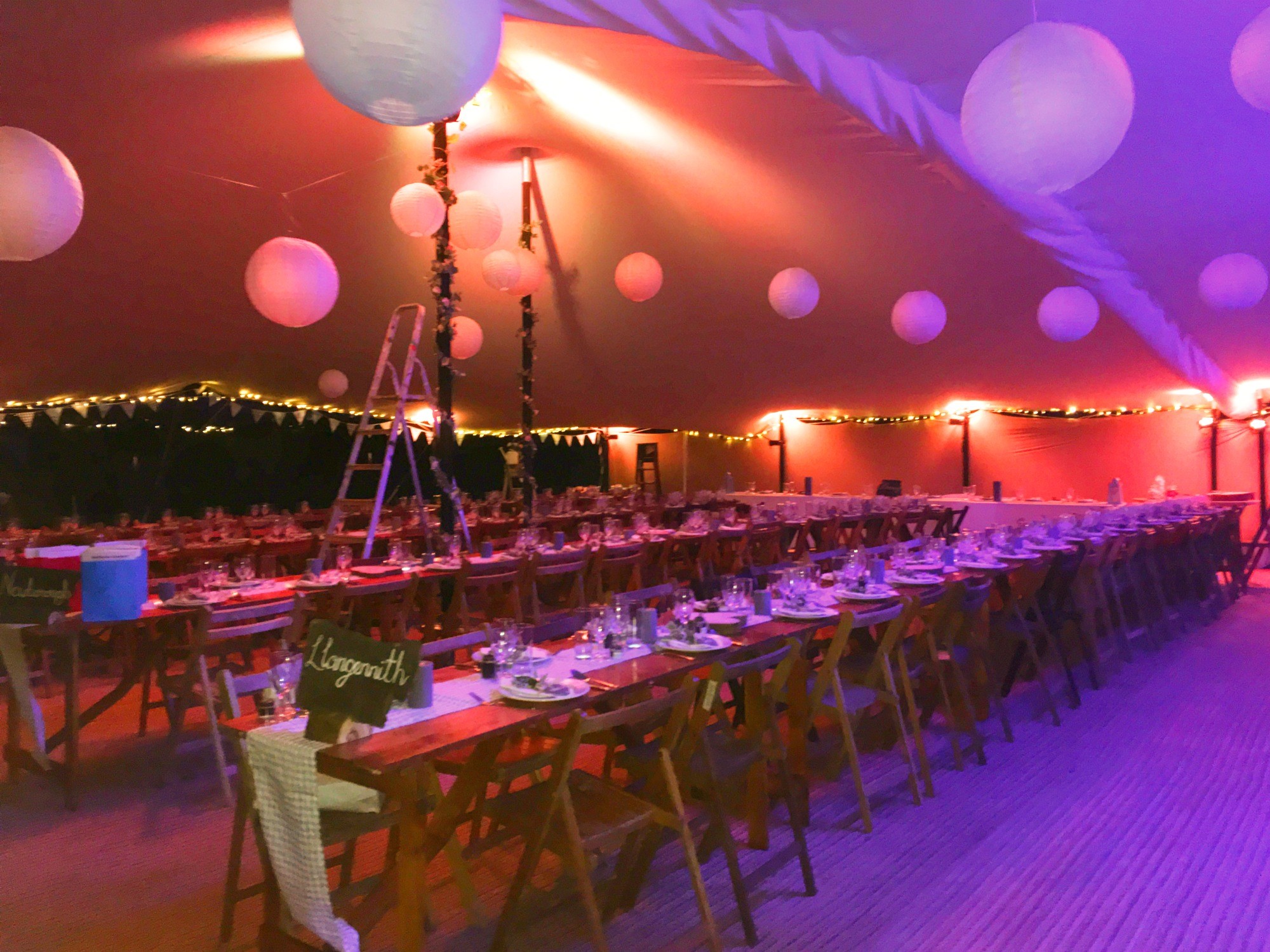 Stretch Tent Interior