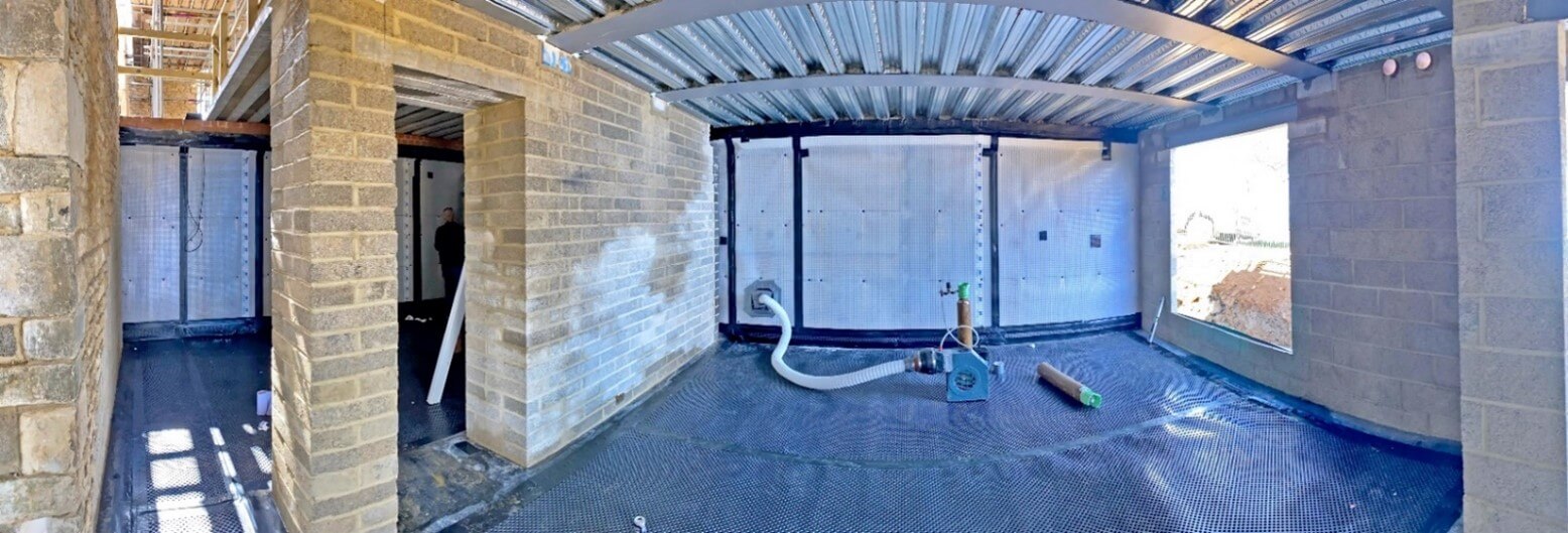 Radon Gas Protection for Basements