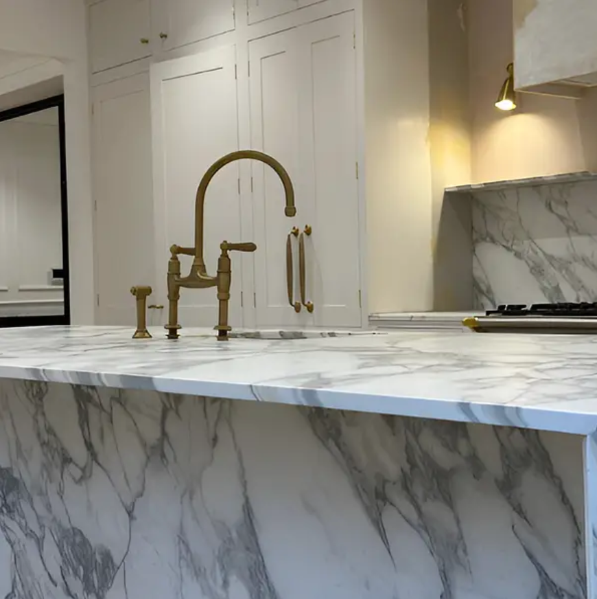 Marble Kitchen Worktop Installation Speciaist London
