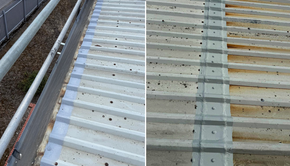 Cut edge corrosion treatment