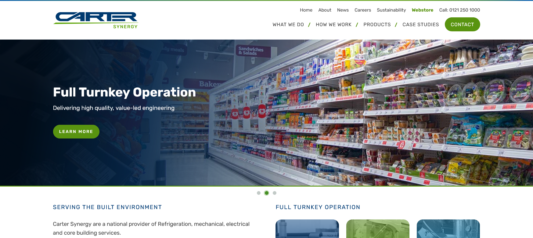 Carter Synergy Website Screenshot 001