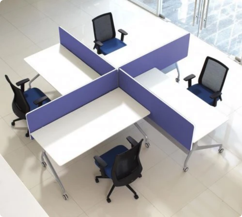 ARUN Desk Top Fabric Rectangular Screens