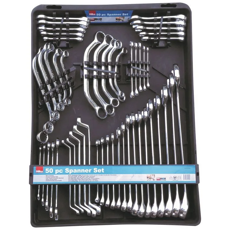 Hilka 50-Piece Spanner Set