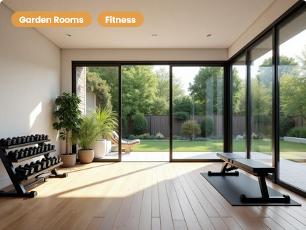 Case Study: Custom Garden Gym in Maidstone