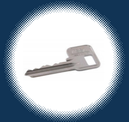 Replacement Cut Key