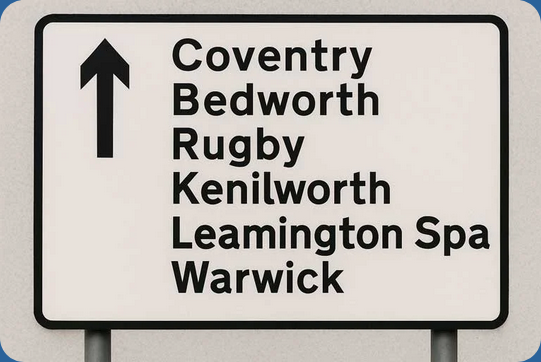 Areas We Cover Across Coventry & Warwickshire