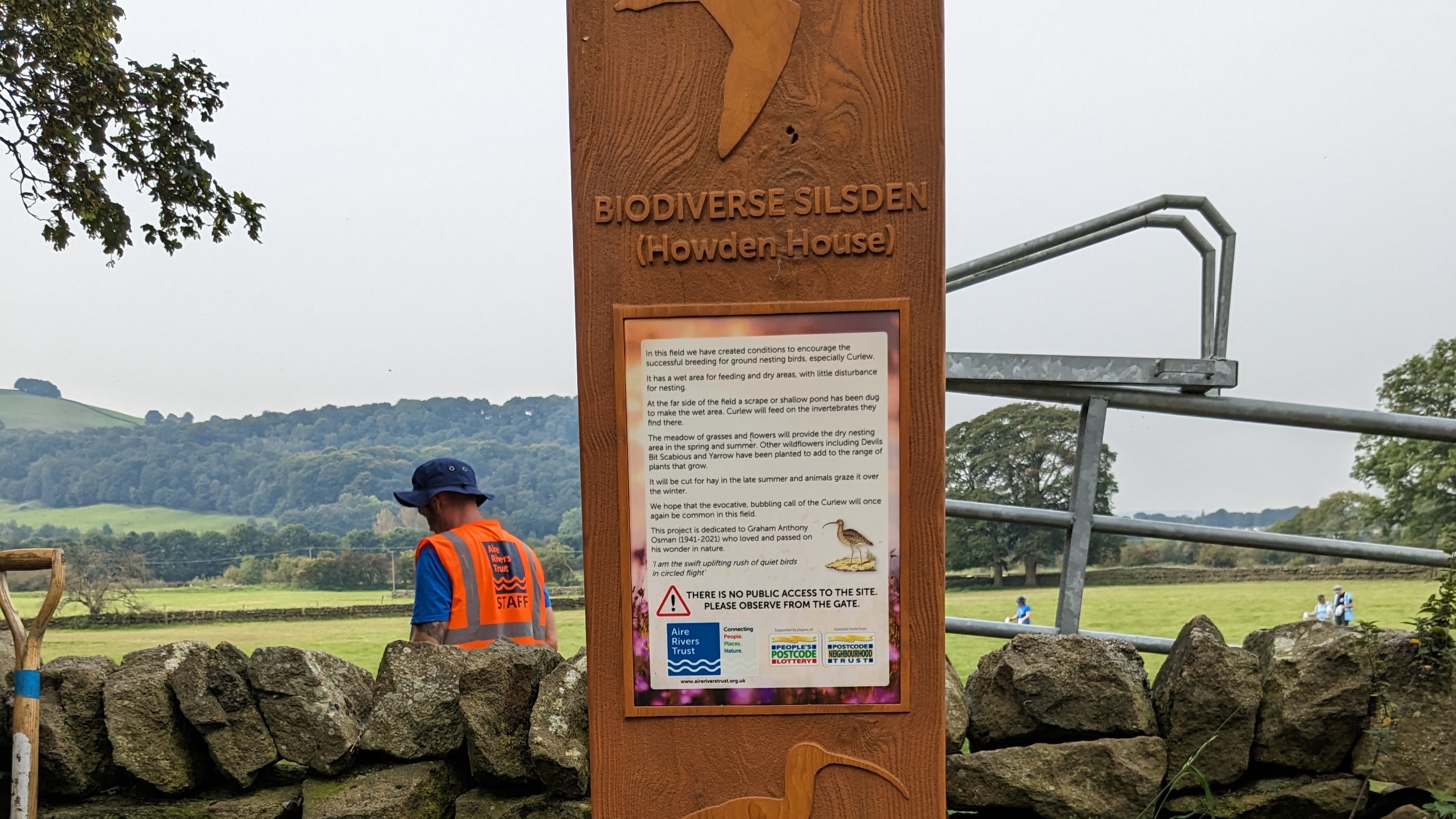 Printed interpretation panel mounted in a sandblasted Cedar or timber vertical frame with natural history species illustrations.  Shelley Signs,