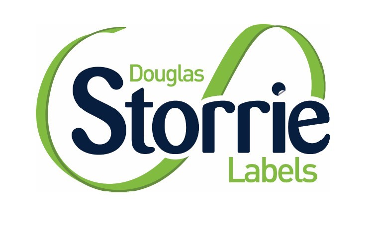 douglas storrie labels, adhesive labelling