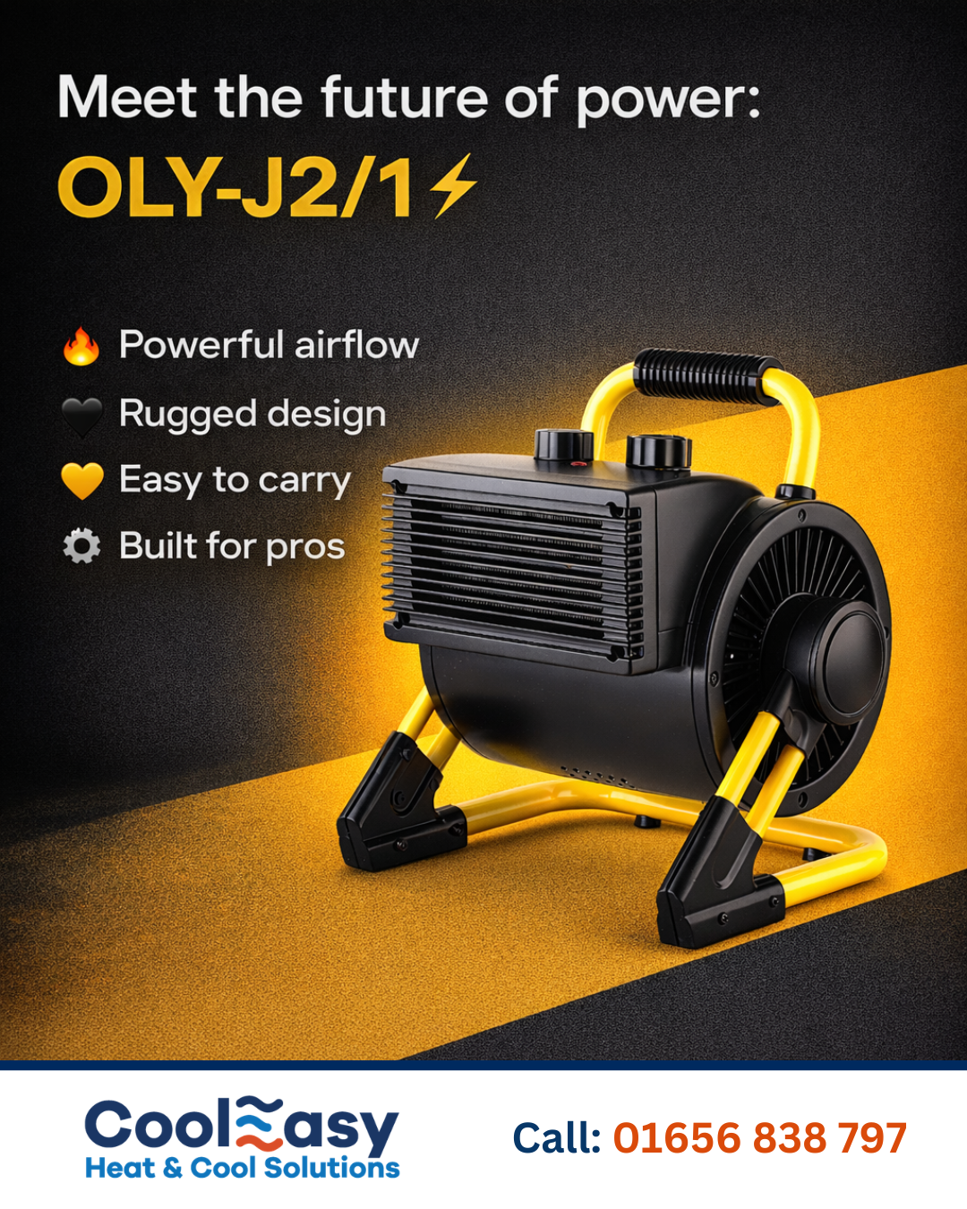 CoolEasy Introduces Practical Portable Heating Solutions for Garages and Workshops