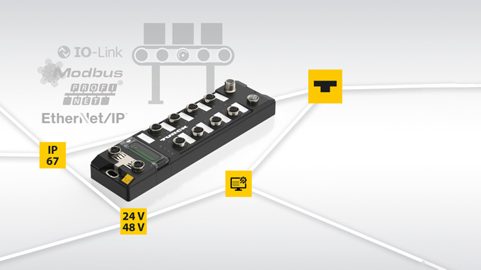 TURCK Launches New IP67 Roller Motor Controller Range, TURCK Banner