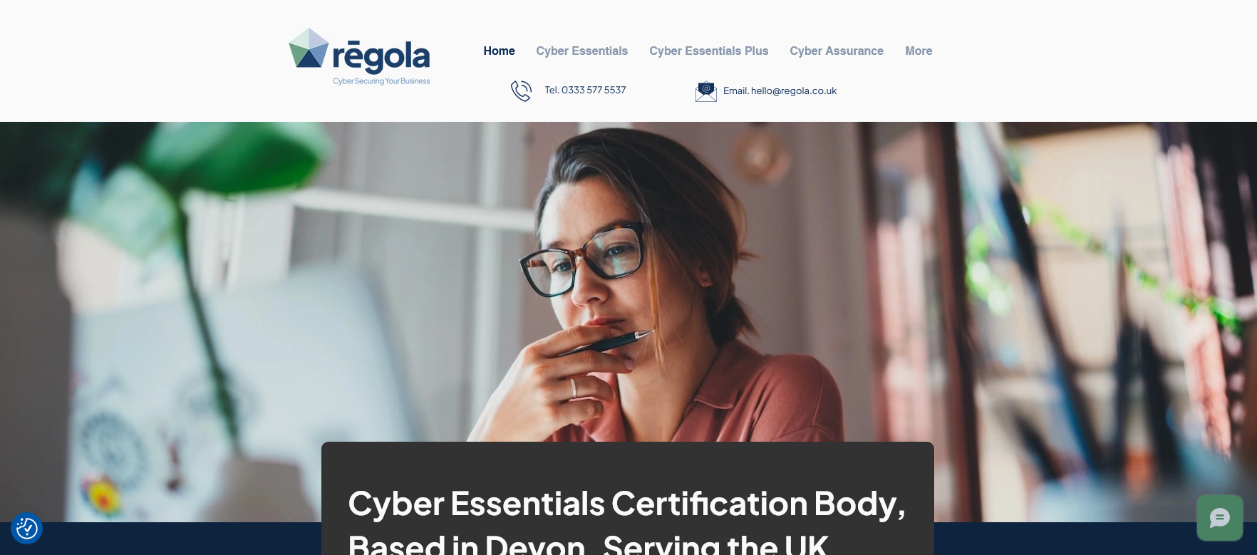 Regola Digital Consulting Website Screenshot 001
