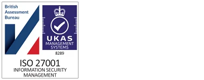 ISO 27001 - INFORMATION SECURITY MANAGEMENT - UKAS Logo