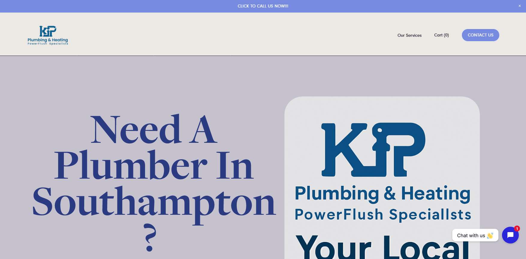 An image of the front page of KJP website