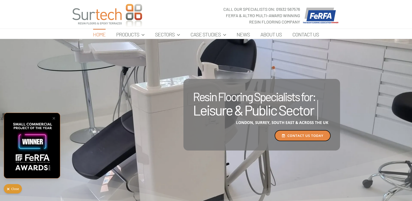 SurTech Ltd Website Screenshot 001