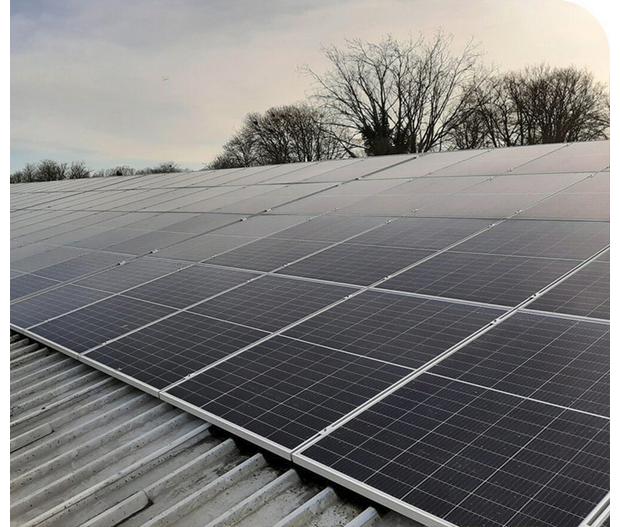 Solar and Wind Powered Factory