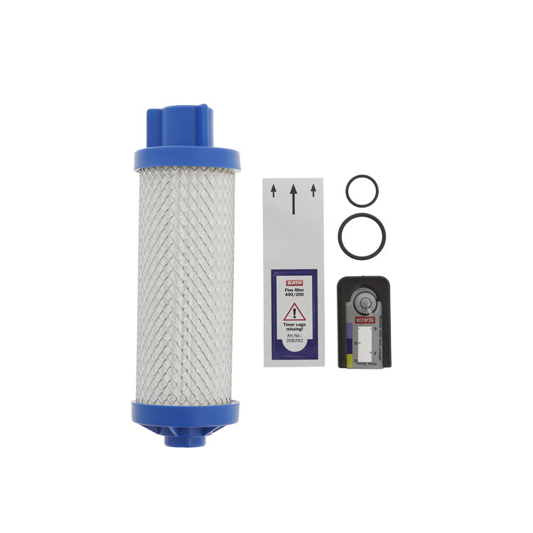 Sata fine filter element
