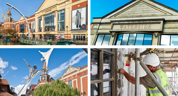 Waterside Shopping Centre: Delivering a facade transformation