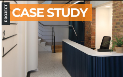 Bespoke joinery for a refined reception space at Ganton Street