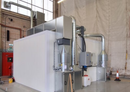 Case Studies: RAF Shawbury – Paint Mix Room