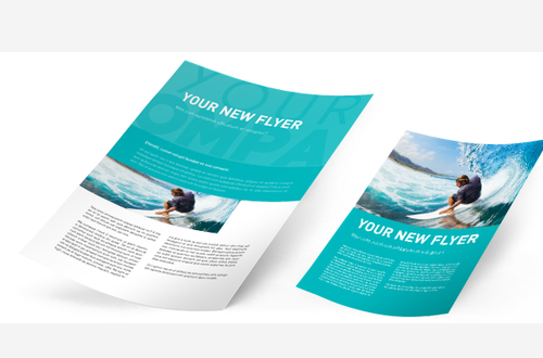 Budget Flyers A4 120gsm Smooth