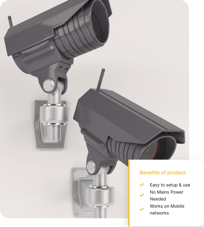 4G Wireless Security Cameras