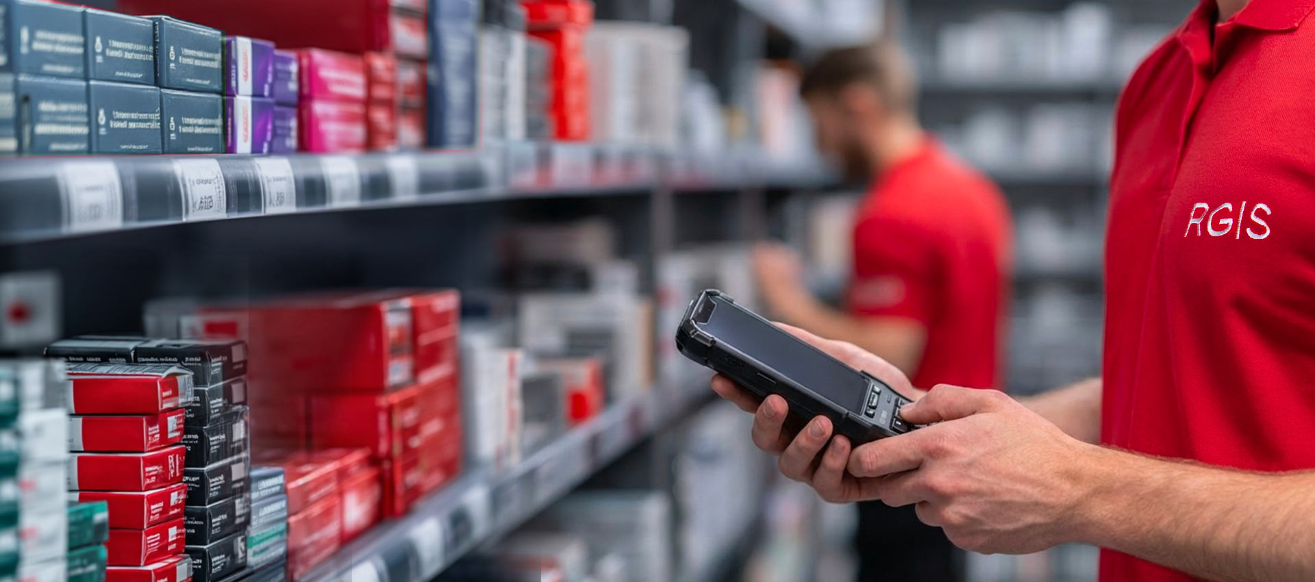 Pharmacy barcode scanning stock take