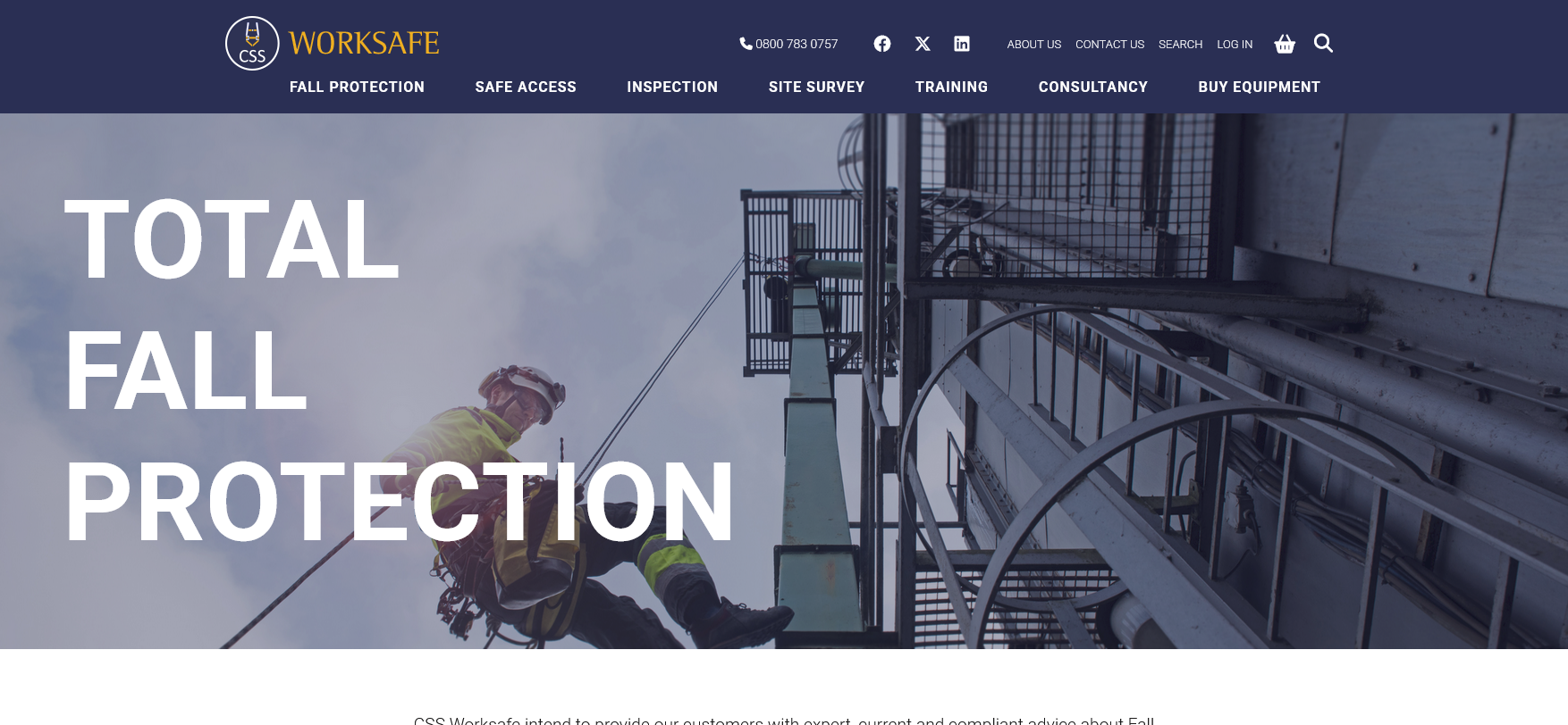 CSS Worksafe Ltd Website Screenshot 001